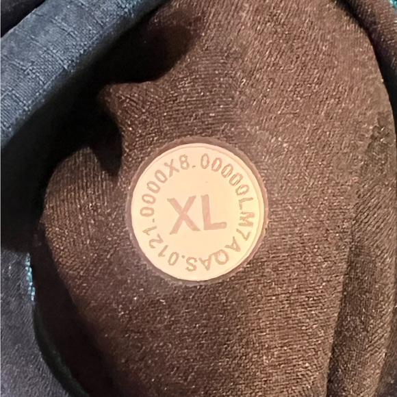 Lululemon Mens Surge Short Lined 6 in Tie Dye River Blue Classic Navy size XL - Picture 4 of 5